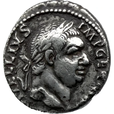Denarius - Vitellius VICTORIA AVGVSTI; Victory front