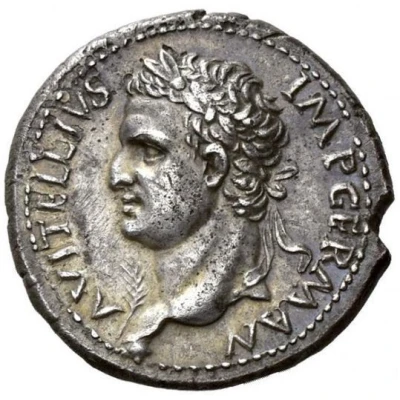 Denarius - Vitellius VICTORIA AVGVSTI; Victory front