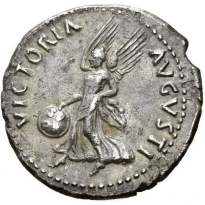 Denarius - Vitellius VICTORIA AVGVSTI; Victory back