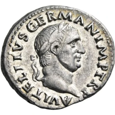 Denarius - Vitellius Victory front