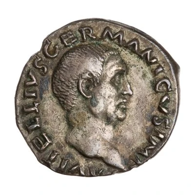 Denarius - Vitellius Victory front