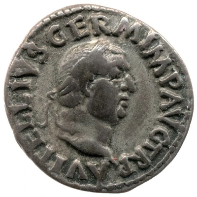 Denarius - Vitellius and Lucius Vitellius Pater L VITELLIVS COS III CENSOR front