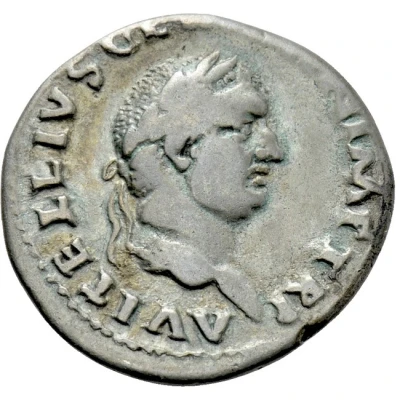 Denarius - Vitellius and Lucius Vitellius Pater L VITELLIVS COS III CENSOR front
