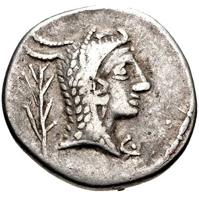 Denarius 62 BC - 1 BC front