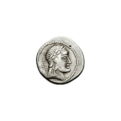 Denarius 65 BC - 50 BC front