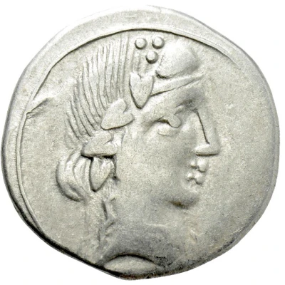 Denarius 75 BC - 1 BC front