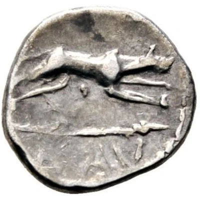 Denarius 100 BC - 1 BC back