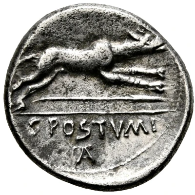 Denarius 74 BC - 1 BC back