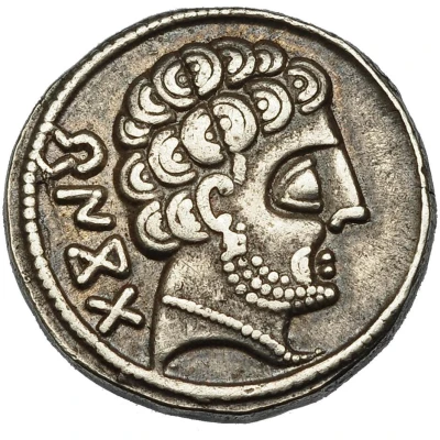 Denarius 125 BC - 101 BC front