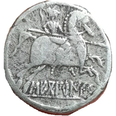 Denarius 110 BC - 80 BC back