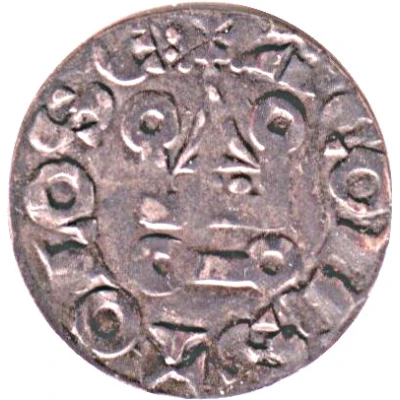 Denier - Alphonse of Poitiers ND front