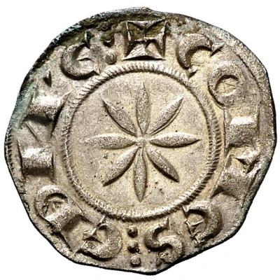 Denier - Bertrand II of Forcalquier ND back