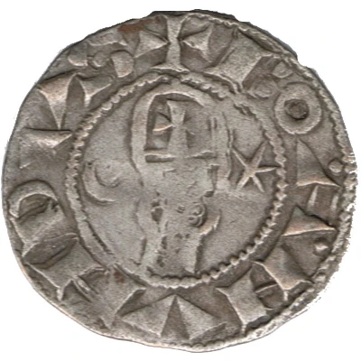 Denier - Bohemond III Majority Class A; Bust right ND front