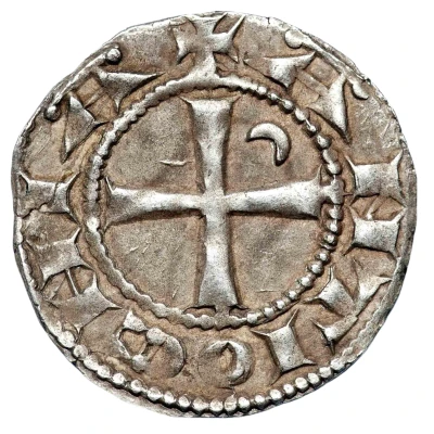 Denier - Bohemond IV or Bohemond V Class O ND back