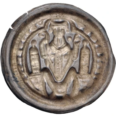 Denier Bracteate - Adelhog of Dorstadt ND back