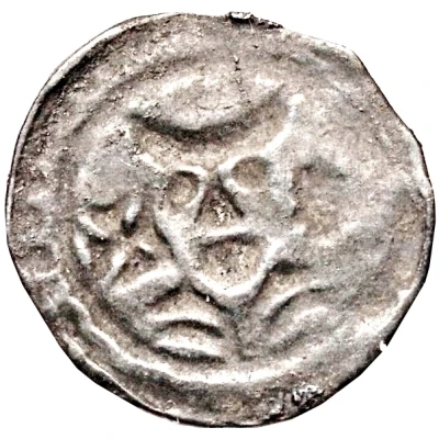 Denier Bracteate - Albert / Nikolaus No dots ND back