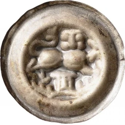 Denier Bracteate - Albert I ND back