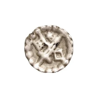 Denier Bracteate - Anonymous Sword left; key right and down; star above ND front