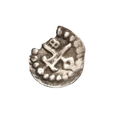 Denier Bracteate - Anonymous Sword left; key right and up ND front