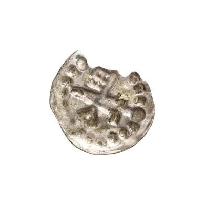 Denier Bracteate - Anonymous Sword left; key right and up ND back