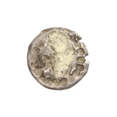 Denier Bracteate - Anonymous Sword right; key left and up ND back