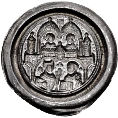 Denier Bracteate - Beatrix II of Winzenburg ND back