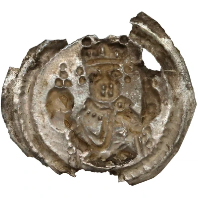 Denier Bracteate - Bolesław Mieszkowic or Leszek of Masovia Kruszwica or Inowrocław or Płock ND back