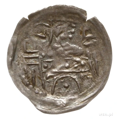 Denier Bracteate - Bolesław Mieszkowic or Leszek of Masovia Kruszwica or Inowrocław or Płock ND front