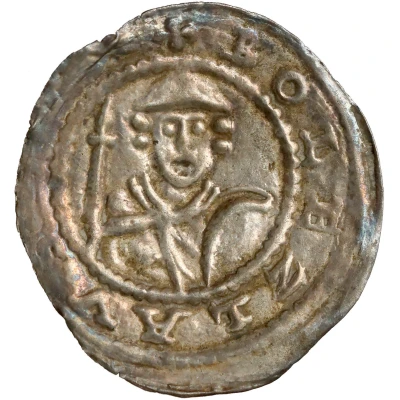 Denier Bracteate - Bolesław Mieszkowic or Leszek of Masovia Kruszwica or Inowrocław or Płock ND front