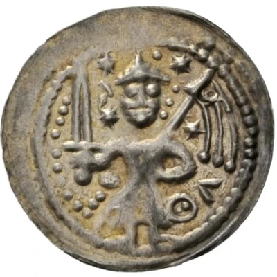 Denier Bracteate - Conrad I Torgau ND front