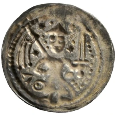 Denier Bracteate - Conrad I Torgau ND back