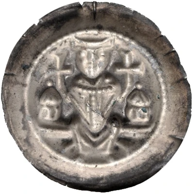 Denier Bracteate - Conrad II and Henry I ND back