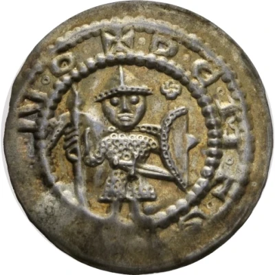 Denier Bracteate - Conrad of Wettin ND front