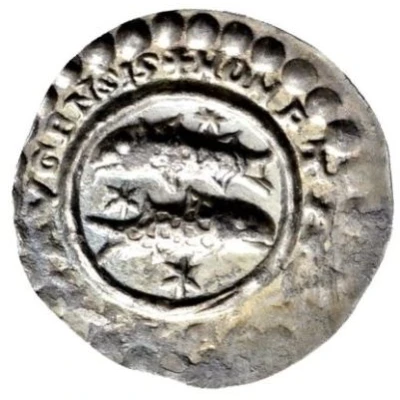 Denier Bracteate - Diethelm of Krenkingen ND back