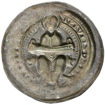 Denier Bracteate - Gero of Schermke ND back