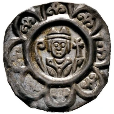 Denier Bracteate - Hartwig II of Hirnheim ND front