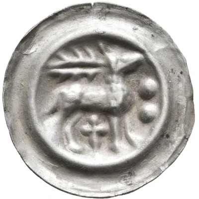 Denier Bracteate - Henry II ND front