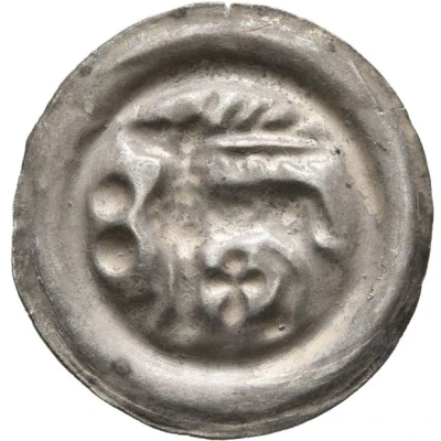 Denier Bracteate - Henry II ND back