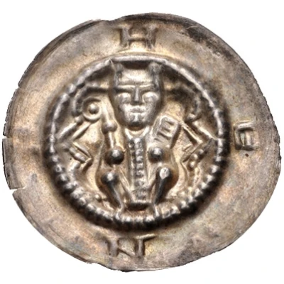 Denier Bracteate - Henry IV of Erthal ND front