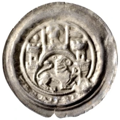 Denier Bracteate - Henry the Lion ND front