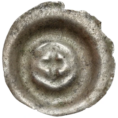 Denier Bracteate - Ladislaus I the Elbow-high ND back