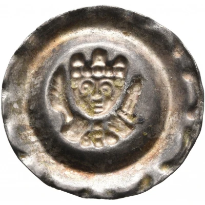 Denier Bracteate - Louis II of Bayern ND back