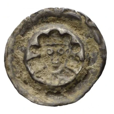 Denier Bracteate - Louis II of Bayern ND back