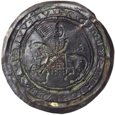 Denier Bracteate - Louis III ND back