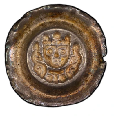 Denier Bracteate - Louis II ND back