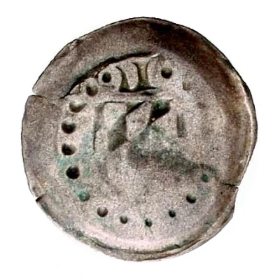 Denier Bracteate - Louis I ND back