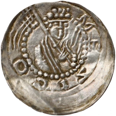 Denier Bracteate - Mieszko III the Old Gniezno or Kalisz ND front