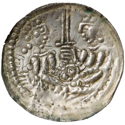 Denier Bracteate - Mieszko III the Old Gniezno or Kalisz ND front