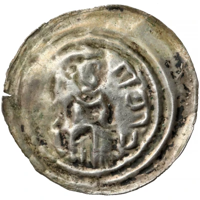 Denier Bracteate - Mieszko III the Old Gniezno or Kalisz ND front