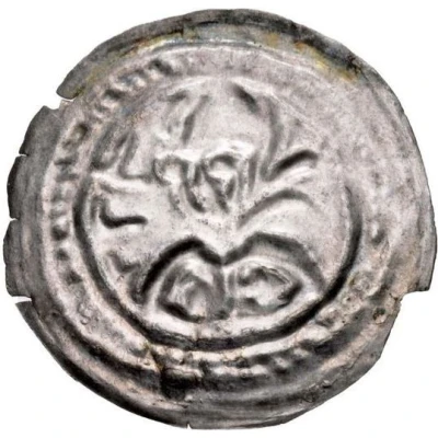 Denier Bracteate - Mieszko III the Old Gniezno or Kalisz ND back